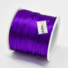 Fiasrel 30pcs 30 Color 1.5mm Rattail Satin Macrame Nylon Silk Cord Braided Jewelry String Thread for DIY Jewelry Making Craft Supplies