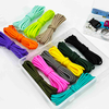 Fiasrel 4mm 7 Core Woven Polyester Colorful Nylon Camping Tent Braided Rope Jewelry Bracelet Making 550 Parachute Cord