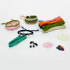 Fiasrel 10-color 1.0MM 5Yards 10Yards 15Yards Macrame Jewelry Bracelet Cotton Thread Set
