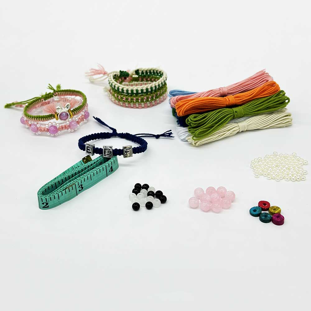 Fiasrel 10-color 1.0MM 5Yards 10Yards 15Yards Macrame Jewelry Bracelet Cotton Thread Set