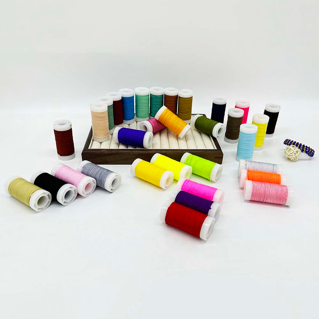 1Set 32 Colors 1.0mm 1.5mm DIY Nylon Cord Necklace Bracelet Beading Braiding Chinese Knot Cord Macrame Jade Thread for Jewelry Accessory