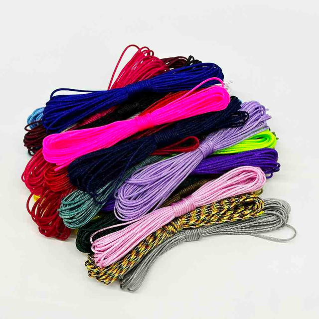 Fiasrel 1.0mm 10Yards 20Yards Nylon Cord Rope Chinese Knot Macrame Cord Rope Colorful Jade Thread for Jewelry Making Bracelet DIY Friendship Bracelet Making