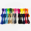 Fiasrel 5m/lot 10m/lot 30Color 0.5mm 0.8mm 1.0mm 1.5mm 1Set DIY Braided Handmade Polyester Leather Thread String Wax Thread String Strap for DIYJewelry Bracelet Making Macrame Crafting Supplier
