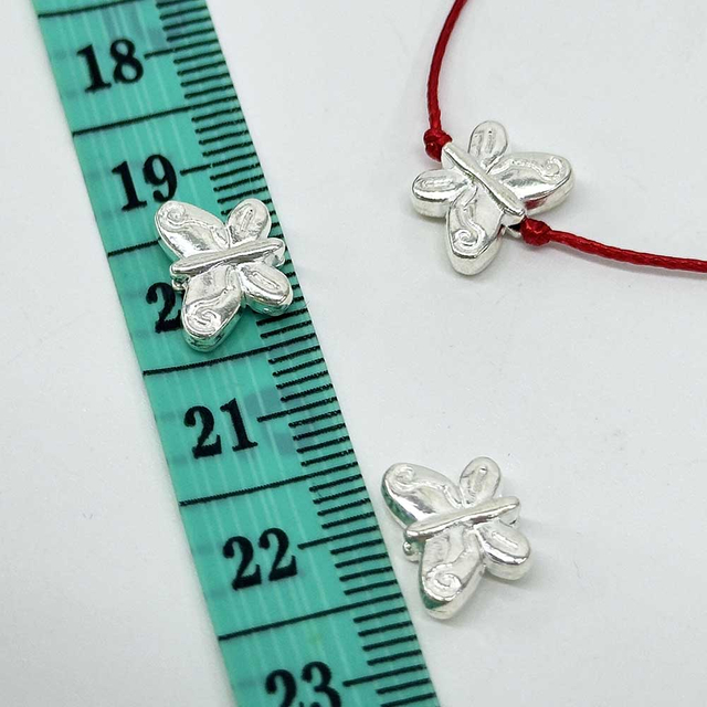Fiasrel 20/50pcs Butterfly & Dragonfly Wing Beads Zinc Alloy Spacer Charms for DIY Jewelry Making Bracelet Necklace Supplies
