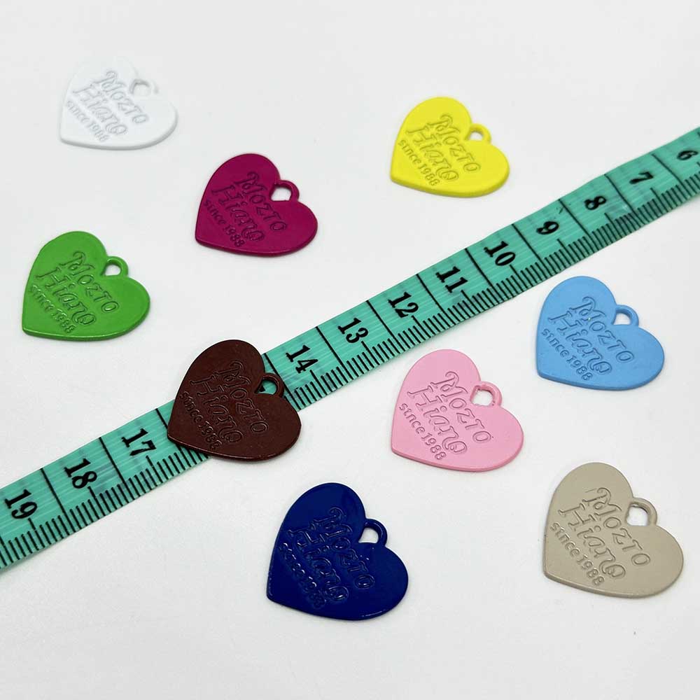 Fiasrel 10pcs Resin Heart-Shaped Charms for DIY Jewelry Making Bracelet Pendant Necklace Earring Accessories