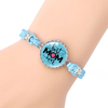 Fiasrel Weaving Cowhide Bracelet Multi Layer Jewelry in 