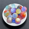 Fiasrel 16MM Resin Eye color Round Beads Loose Hand Beaded Handmade Diy Bracelet Necklace Accessor
