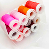 Fiasrel No.72 0.8mm 12rolls/set Pink Series DIY Jewelry Bracelet Accessories Jade Jewelry Thread String