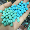 fiasrel 1bundle Natural Magnesite & Meteorite Beads for DIY Bracelet Making 
