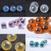Wholesale Ice-Clear Candy Agate Beads - Assorted Color Round Loose Beads for DIY Jewelry Making