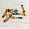 fiasrel 1bundle 5x8mm Czech Faceted Glass Abacus Beads - Antique-Style Jewelry