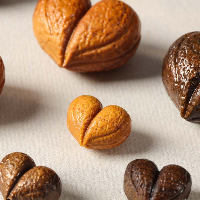 Fiasrel Rosewood Peach-shaped Bead DIY Bracelet