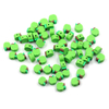 Fiasrel 1000pcs 10mm Fruit soft clay beads - apples