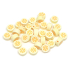 Fiasrel 1000pcs 10mm Fruit soft clay beads