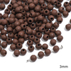 Fiasrel Matte coffee-colored ceramic diy beads