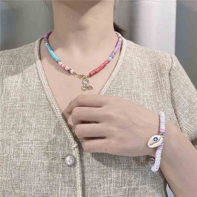 Fiasrel 4/6mm soft clay thin sheet beads