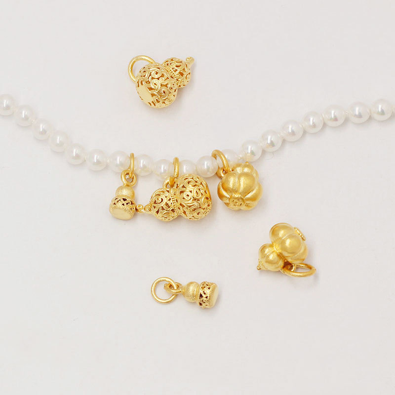 Fiasrel diy Gourd pendant Drop Pendant