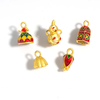 Fiasrel diy Gourd lotus pod Drop Pendant