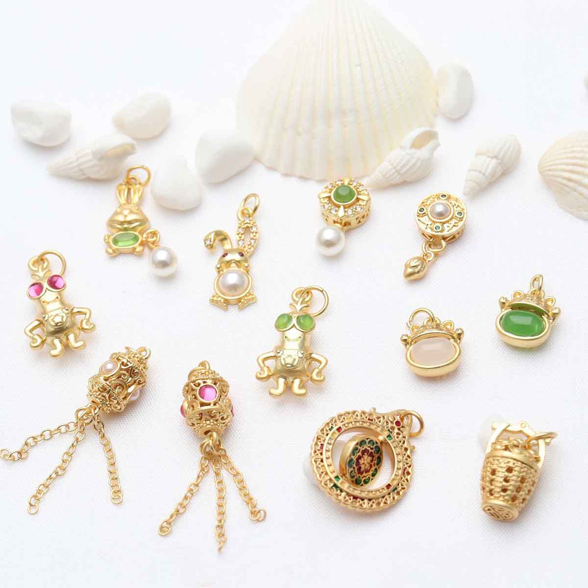 Fiasrel DIY Bracelet bead separator Drop Pendant