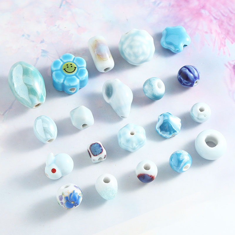 Fiasrel Ocean-style ceramic beads