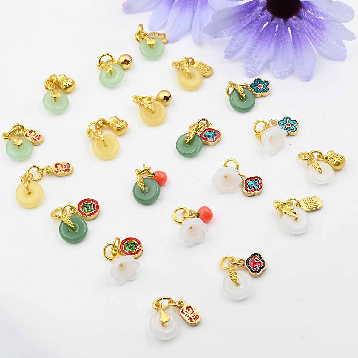 Fiasrel The Peace and prosperity bell Drop Pendant