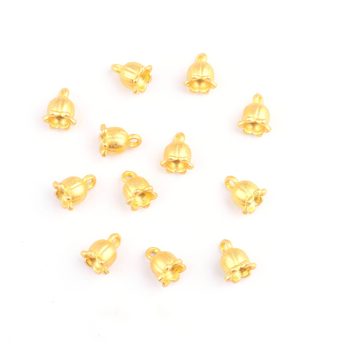 Fiasrel Three-dimensional tulip Drop Pendant