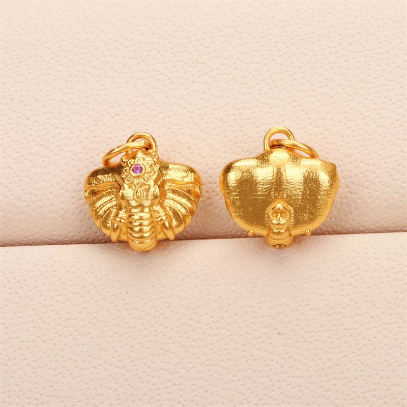 Fiasrel DIY The Vajra is like a deity Drop Pendant