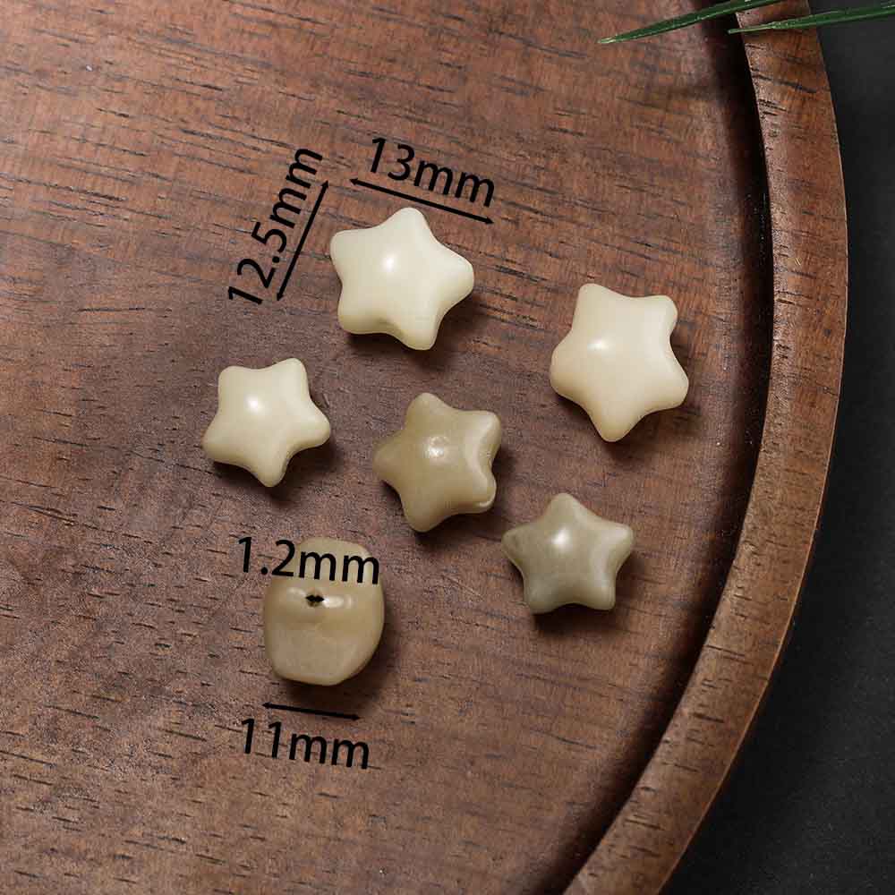 Fiasrel diy handmade star beads jewelry