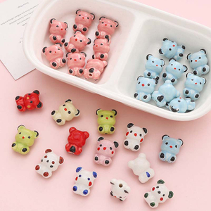 Fiasrel Fun Bear Ceramic beads