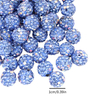Fiasrel 50pcs Mixed drilling clay DIY Shamballa Beads