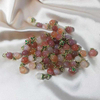 Fiasrel DIY Peach candy agate pendant