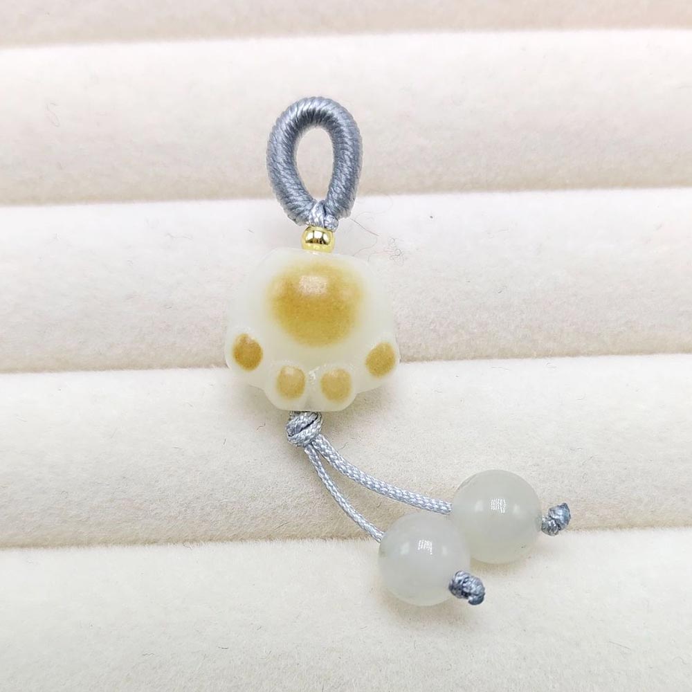 Fiasrel DIY Natural lotus pendant