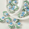 Fiasrel Tulip perforated ceramic beads