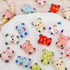 Fiasrel Cartoon hand-painted bear ceramic beads