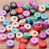 Fiasrel 20pcs Devil's Eye Soft clay beads