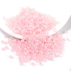 Fiasrel 2-4mm Cream-Colored Glass Seed Beads - 450g Pack of Candy-Colored 