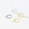 Fiasrel 20pcs Color-preserving 18k open ear buckle accessories
