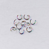 Fiasrel 100pcs Stainless steel connecting ring