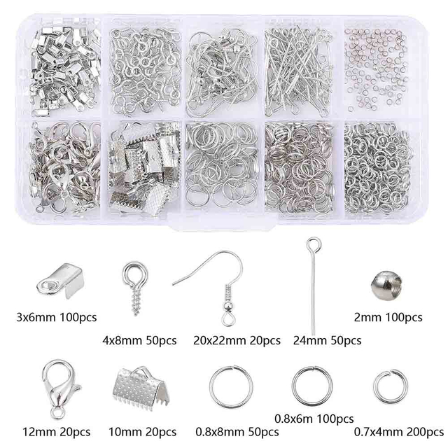 Fiasrel Material for 10-compartment set box single-circle lobster clasp jewelry
