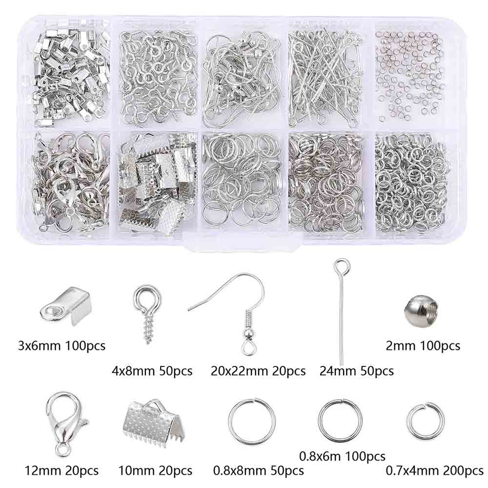 Fiasrel Material for 10-compartment set box single-circle lobster clasp jewelry