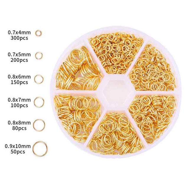 Fiasrel The material of the 6-compartment open connection loop box bracelet