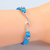 Fiasrel 2pcs Beach surfing shell bracelet