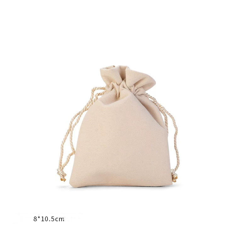 Fiasrel 8*10.5cm Necklace stud velvet storage bag