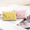 Fiasrel 7*5cm pu imitation leather jewelry storage bag