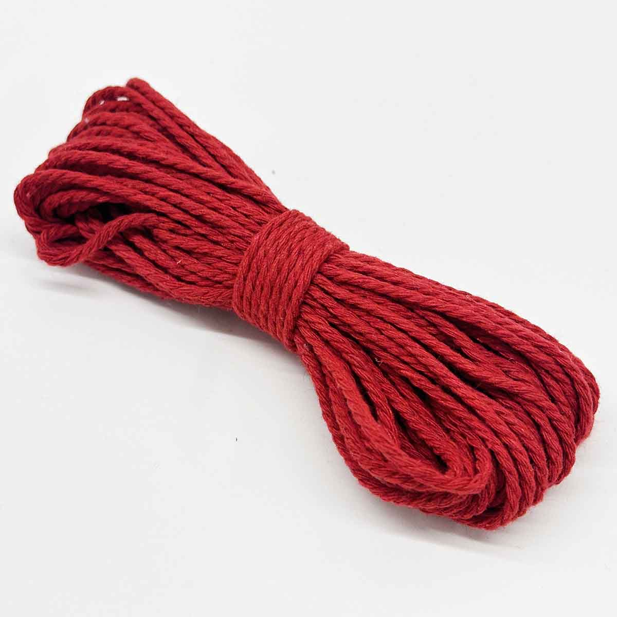 Fiasrel 2mm 23pcs Colorful Cotton Craft Rope Polyester Macrame Cord Kit