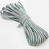 Fiasrel 3mm 10Yards Colored Cotton Rope Yarn Macrame Cord Cotton Ropes