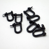Fiasrel U Anchor Shackle Screw Pin Paracord Bracelet Buckle Outdoor Survival Rope Accessories Paracord Bracelet Parts