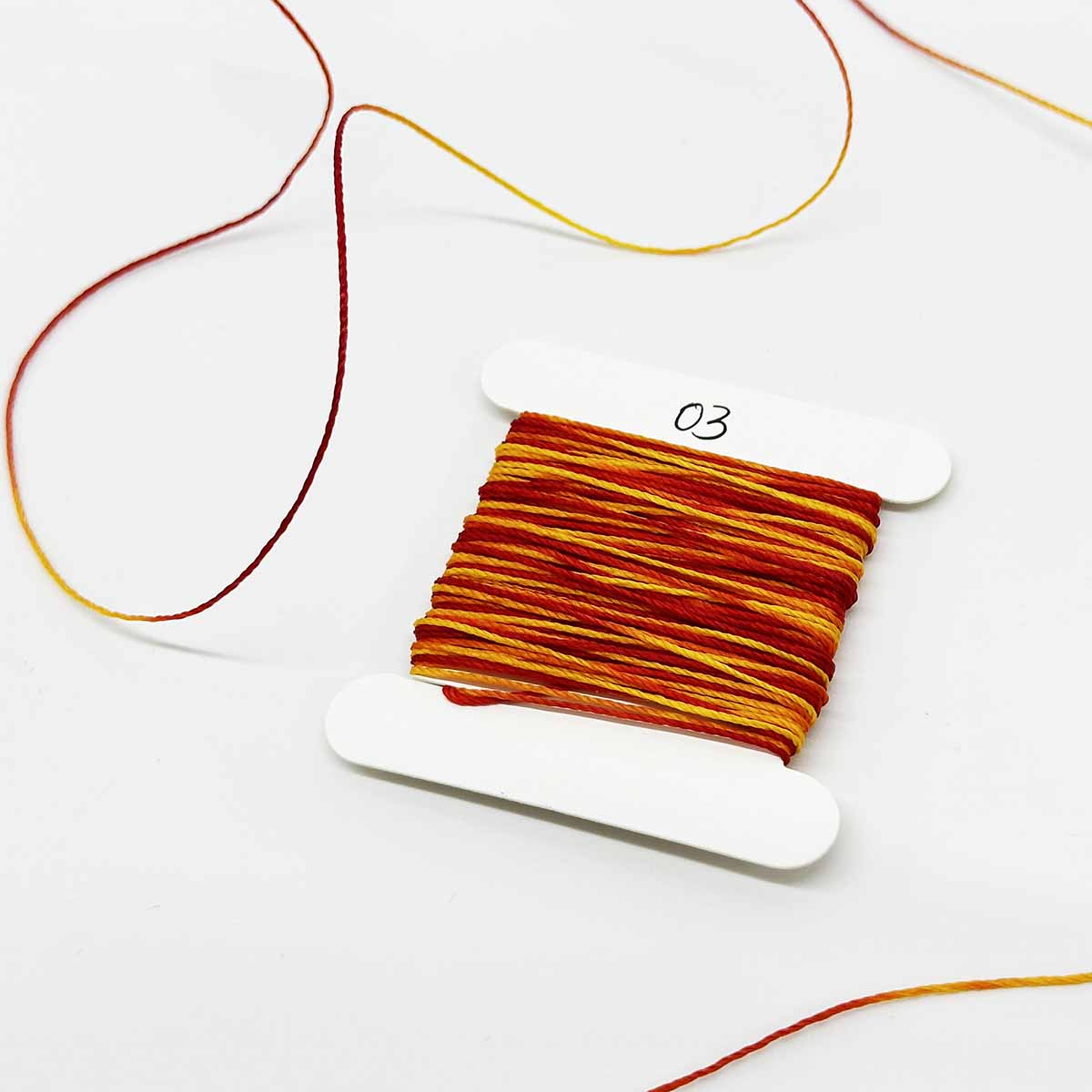 Fiasrel 19pcs/set 9 Strands Gradient Colorful Wax Cord Kit