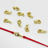 Fiasrel 10pcs Lobster Spring Clasp for Bracelet Necklace Jewelry Making 