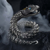 Fiasrel Serpentine Bracelet Men's Fashion ins Domineer Personality Retro Zodiac Collection Level Snake Bracelet Jewelry